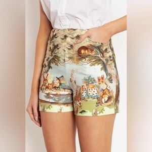 BLACKMILK The Mad Hatter’s Tea Party High Waist Pockets SHORTS! Alice Wonderland